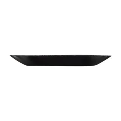 Assiette à dessert noire 18 cm Slate