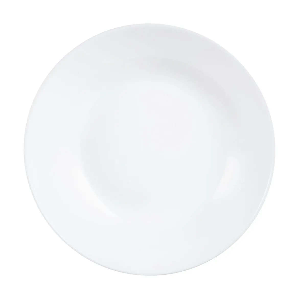 Assiette creuse blanche 20 cm Pampille