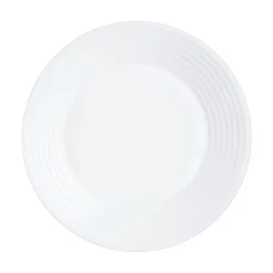Assiette creuse blanche 23 cm Harena