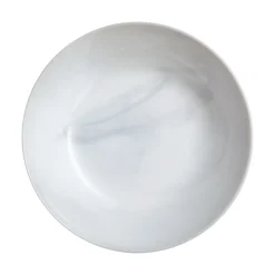 Assiette creuse grise 20 cm Diwali Marble