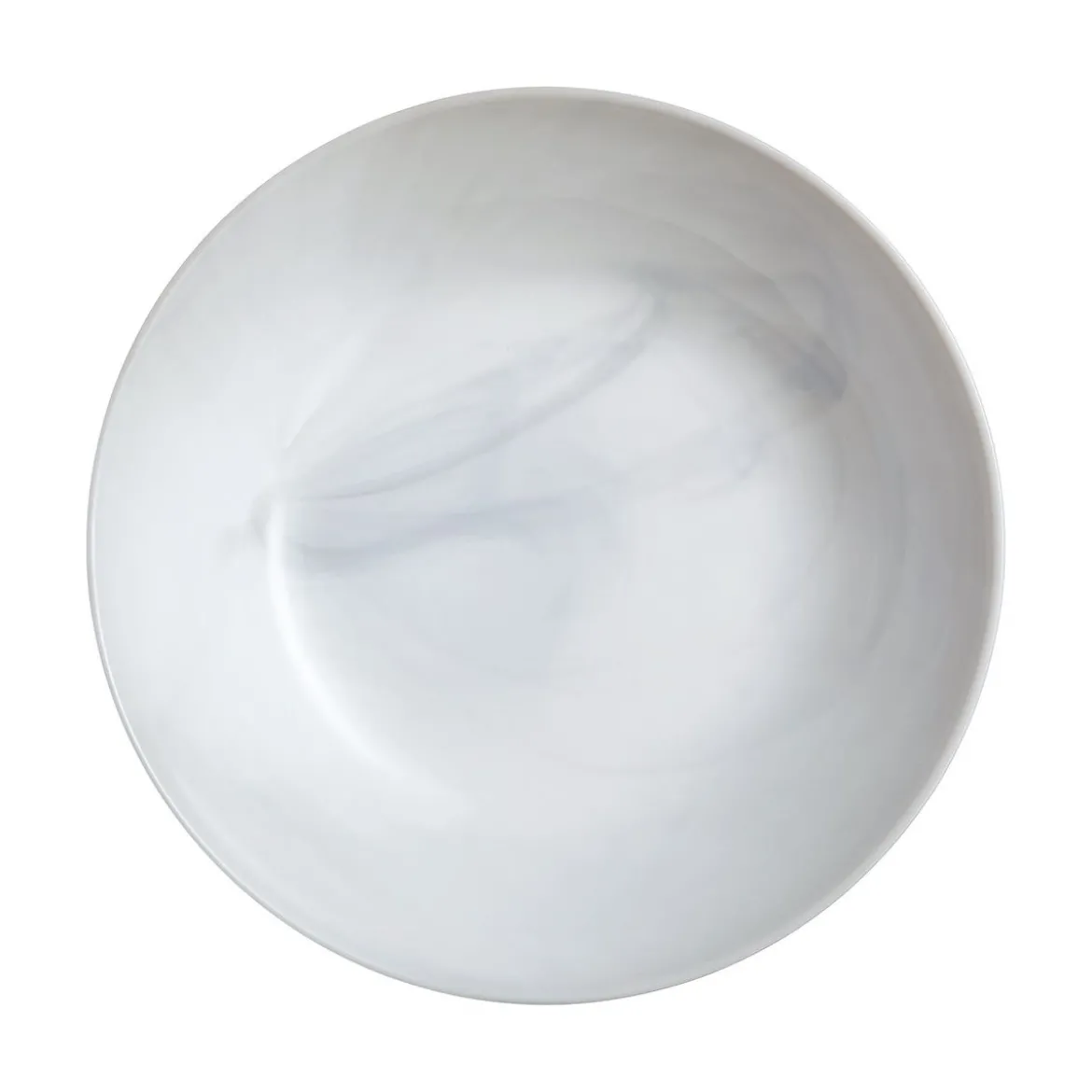 Assiette creuse grise 20 cm Diwali Marble