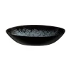 Assiette creuse noire 20 cm Slate