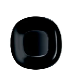 Assiette noire 19 cm Carine