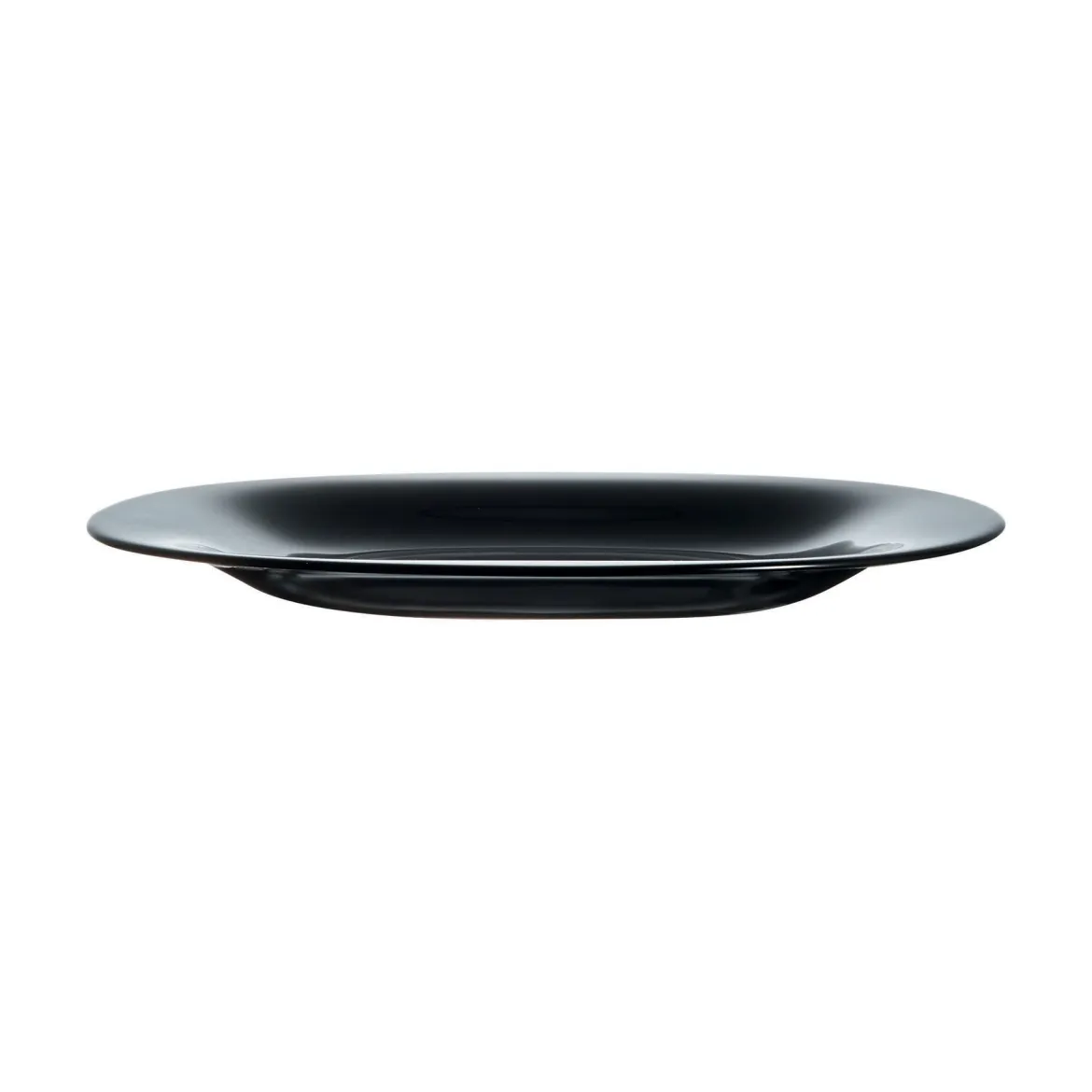 Assiette noire 19 cm Carine