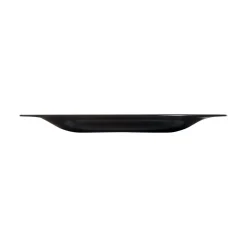 Assiette noire 19 cm Carine