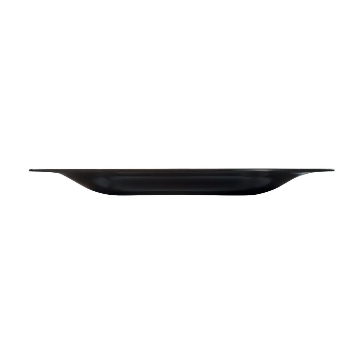 Assiette noire 19 cm Carine