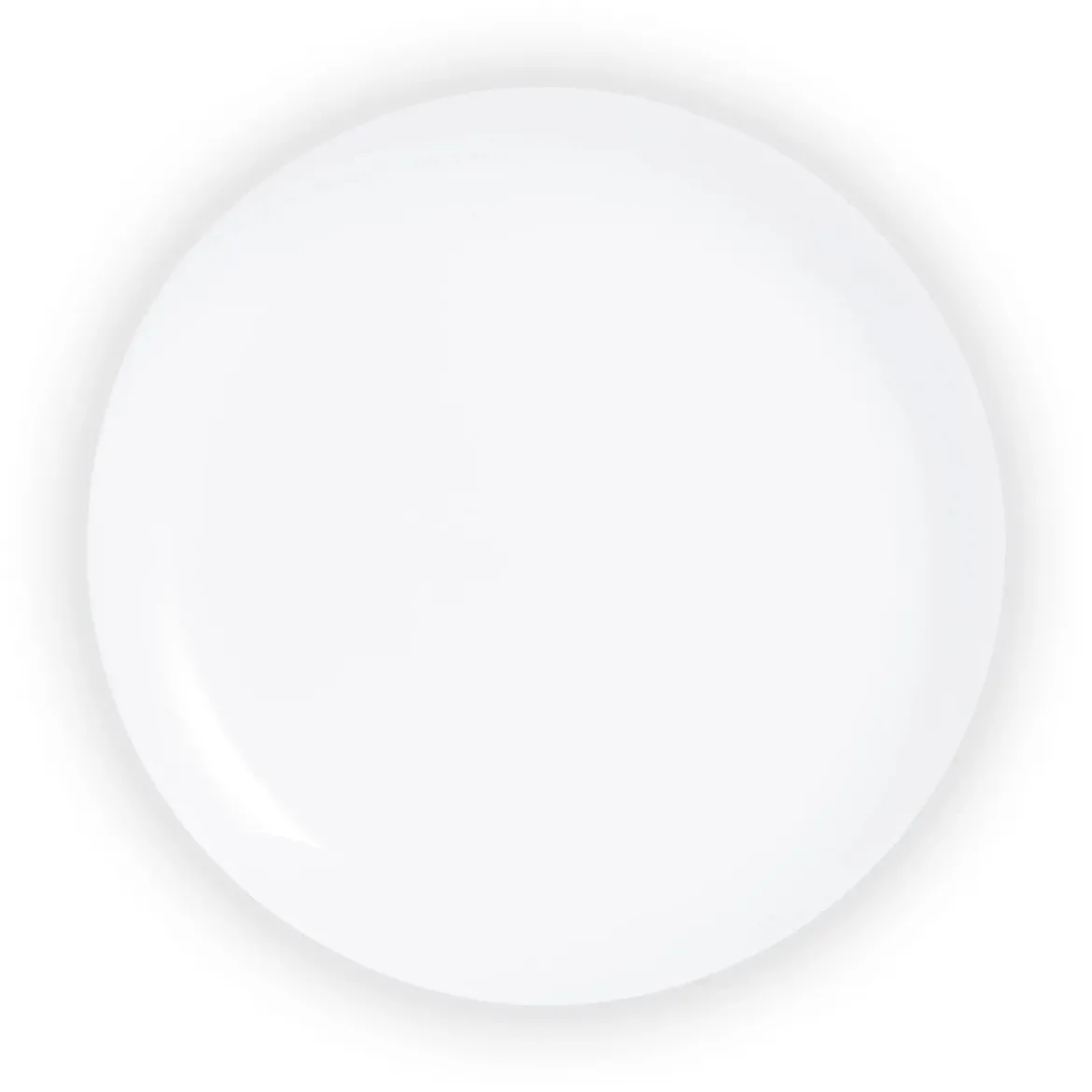 Assiette plate blanche 25 cm Diwali