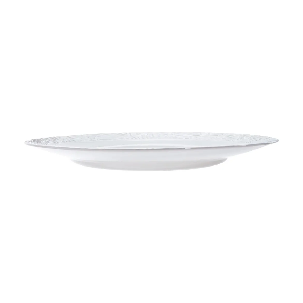 Assiette plate blanche 25 cm Danbury