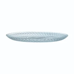 Assiette plate en verre 25 cm Pampille