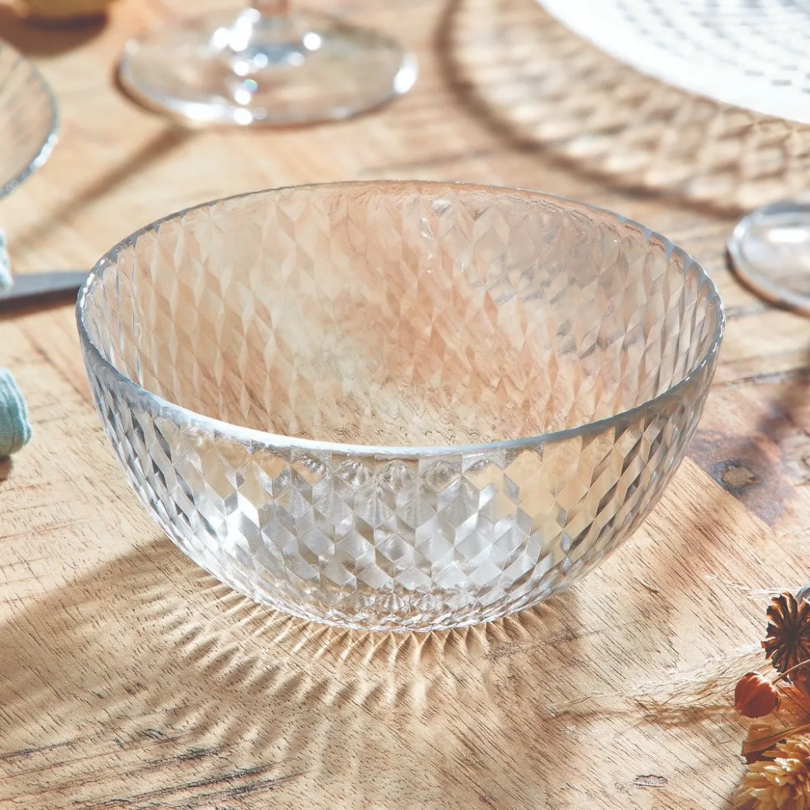 Coupelle en verre 13 cm Pampille