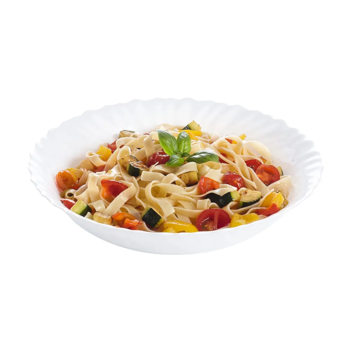 Plat blanc 28 cm Feston