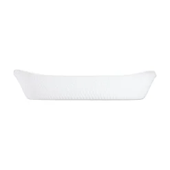 Plat de cuisson blanc 34 x 25 cm Smart Cuisine Wavy