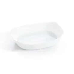 Plat de cuisson blanc 30 x 22 cm Smart Cuisine Carine