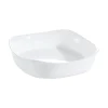 Plat de cuisson blanc 20 x 20 cm Smart Cuisine Carine