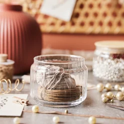 Pot 0.5L Nova Jar avec couvercle en bambou