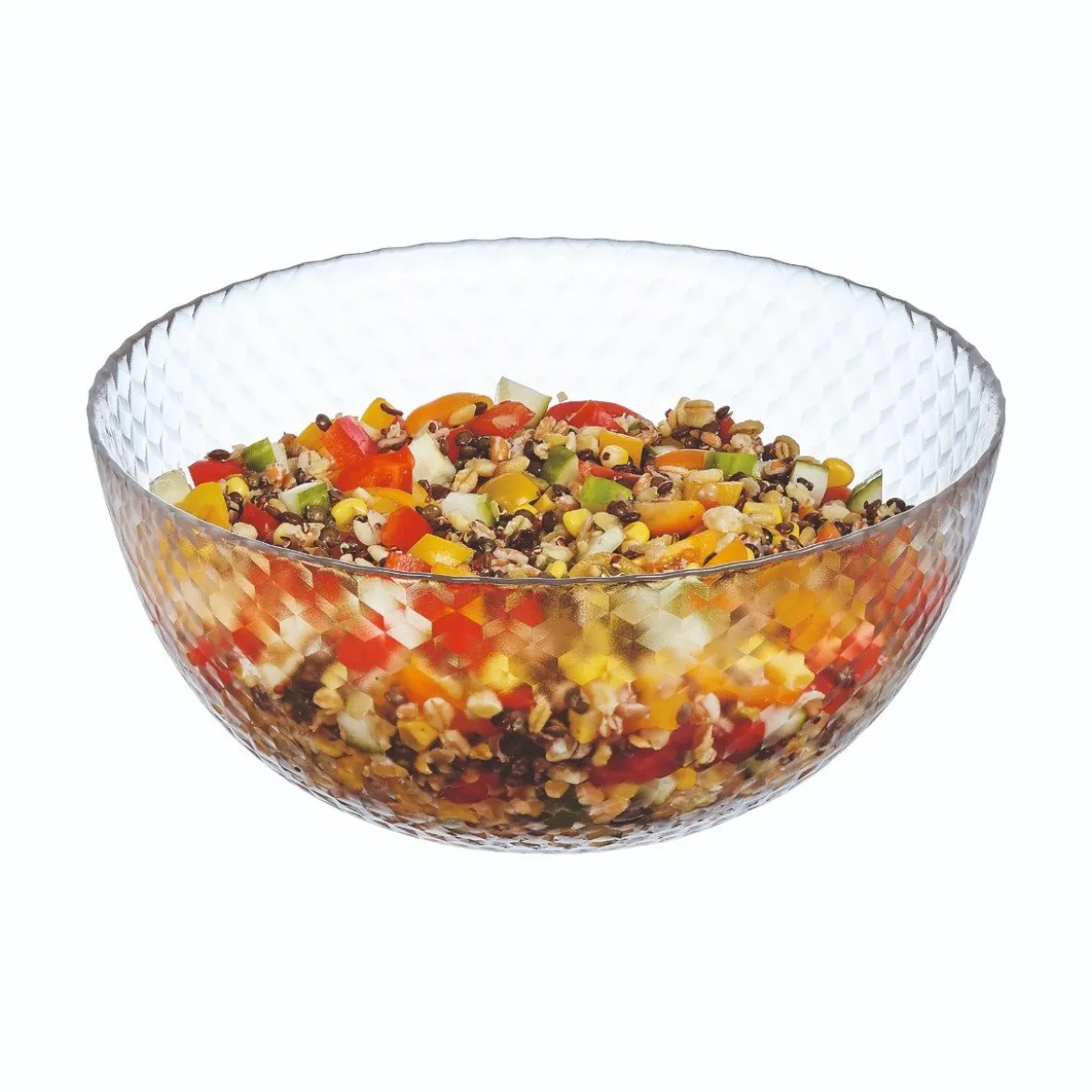 Saladier en verre 24 cm Pampille