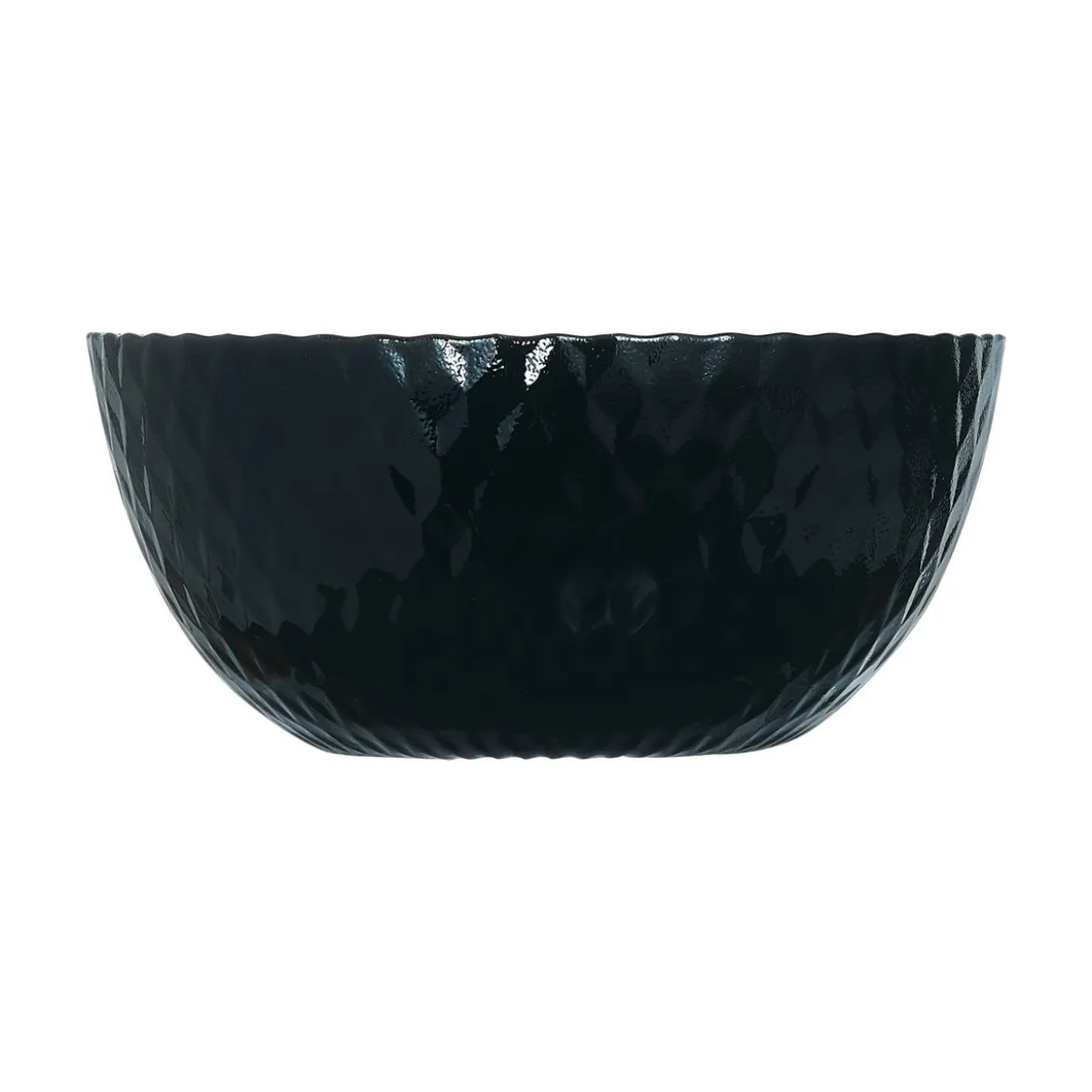 Saladier noir 24 cm Pampille