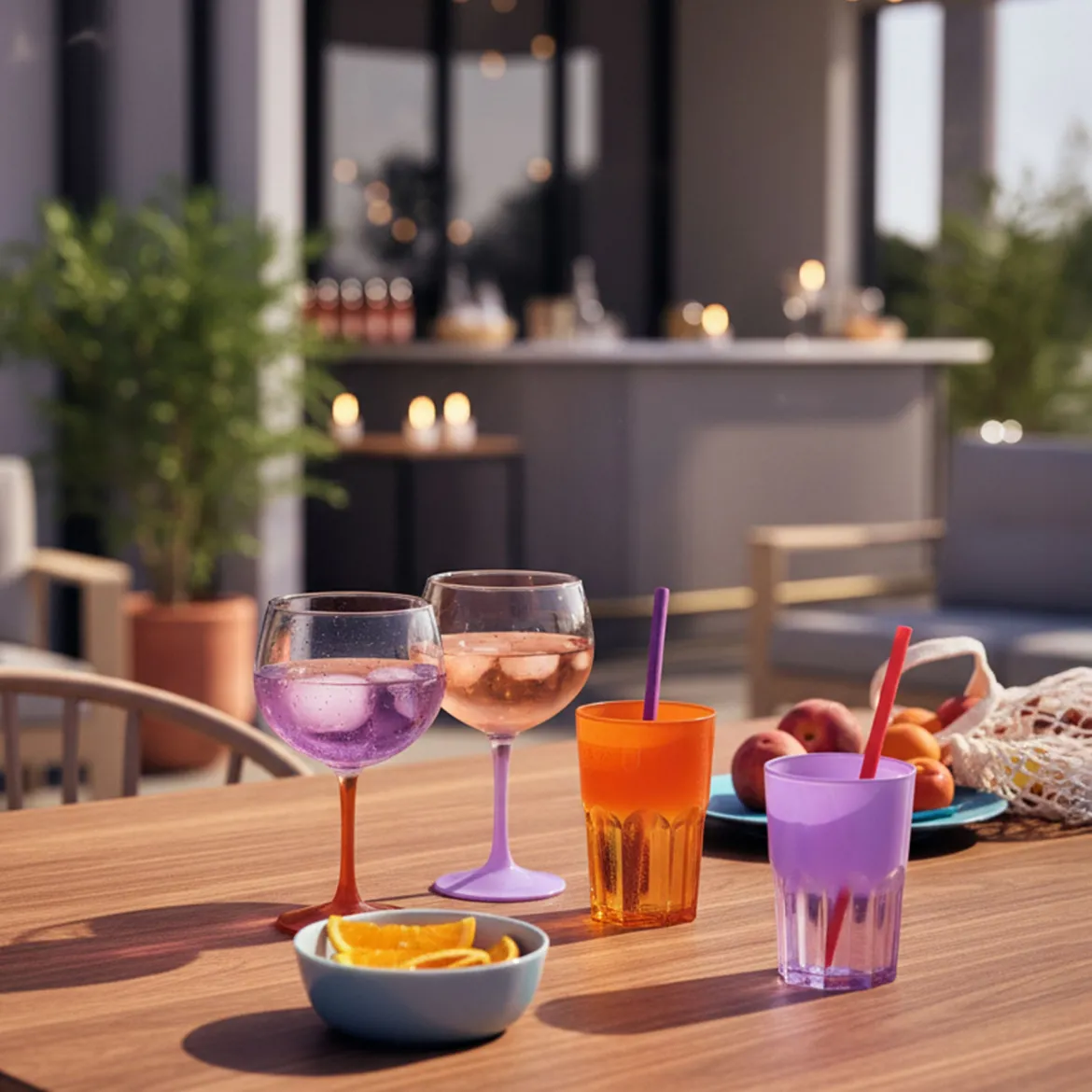 Verre 40 cl violet Summer Pop
